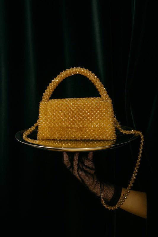 Golden Glimmer Bag
