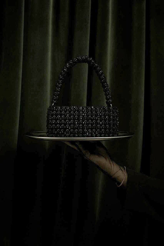Black Crystal Bag