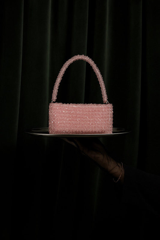 Handcrafted Pink Blush Core Bag (L)