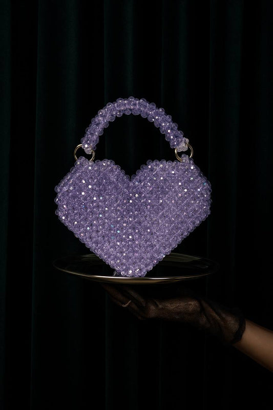Heart Crystal bag